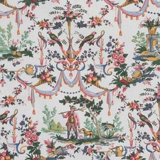 Carnival toile jouy fabric - carnival,