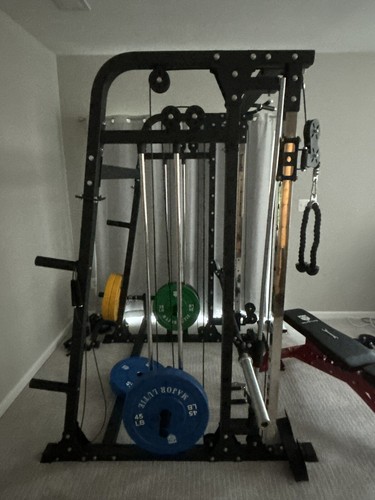 Smith machine home gym used - machine,