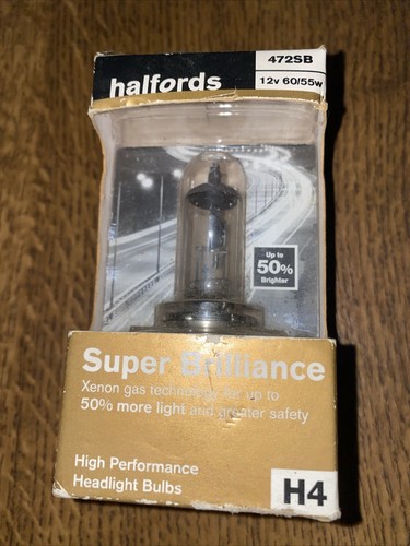 Halfords front headlight bulb - headlight,