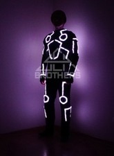 Tron rgb led costume - tron,
