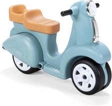Ride Along Scooter, Step2 Ride On Toy, Vintage Style Scooter, Aqua
