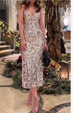 ZARA WOMAN NEW SILVER STRAPPY