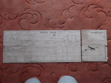 Aeromodeller Plans of La Mouette & Simple Simon, A1 contest glider & CL stunt