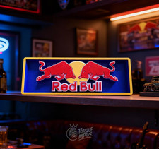 Red Style Bull RB Logo Box