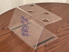 Cadbury 99 Flake Branded Plastic/Perspex Ice Cream Cone Holder / Stand - Holds 4