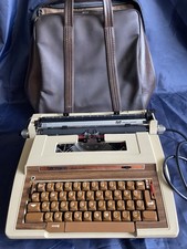 Smith Corona 3L Electric Typewriter SCM Electra Automatic Soft Case Working