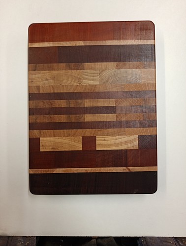 Endgrain chopping board - endgrain,