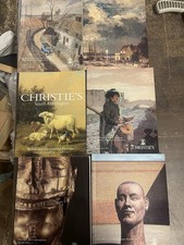 JOB LOT OF 6 AUCTION CATALOGUES CHRISTIES,.CLASSIC WORKS OF Art