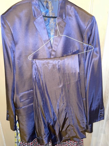 Mod suit skinhead blue - suit,