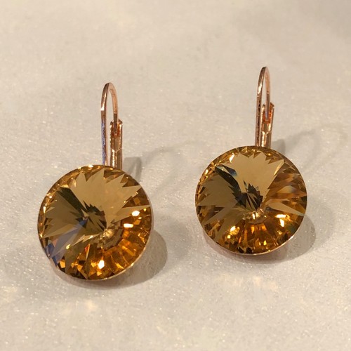 15mm round bella earrings - 15mm,