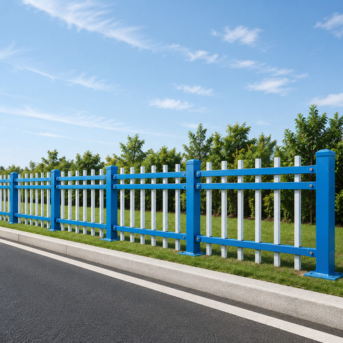 Galvanized steel fence panels - steel,