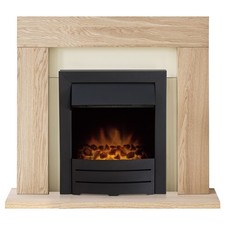 Adam Malmo Fireplace in Oak &