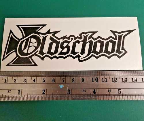 Old school logo - old,