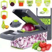 15-in-1 Vegetable Chopper Multi-Purpose Kitchen Food Cutter Slicer Peeler Set