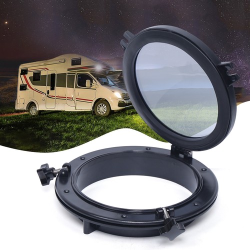 Round porthole window for vans - window,