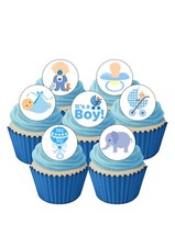 Cake Toppers 24 PRE-CUT Baby