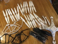 Syma X8 Spares; used/ new propellers, guards legs & used lower body frame