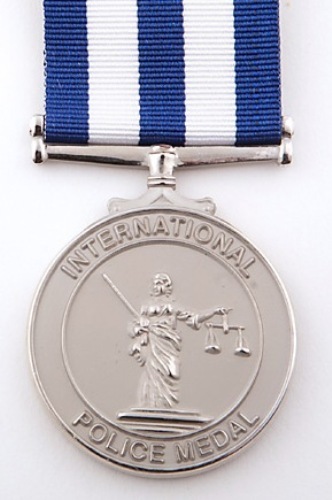 Ipolice service medal - medal, –