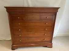 Brigitte Forestier 5 Chest of Drawers VGC Cherry Wood