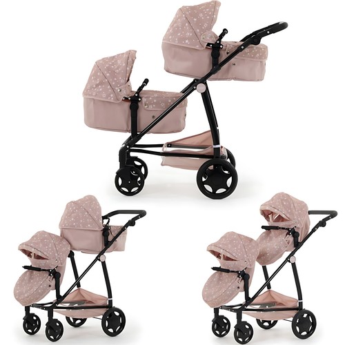 Dolls tandem pram - tandem,