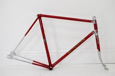 1960 HETCHINS 'THE PLUS' 58CM VINTAGE STEEL ROAD BICYCLE FRAME - TRACK ENDS