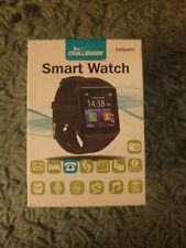 Challenger CHG107C Bluetooth Smart Watch With Mail/Text Alert And Camera Black