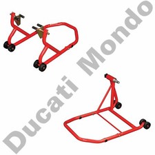 Front rear paddock stand set