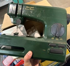 SewLand Overlock Sewing Machine with Manual Green Lightweight
