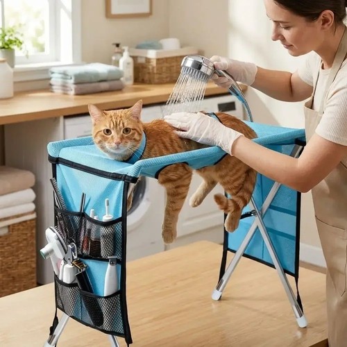 Pet grooming bath table - pet,