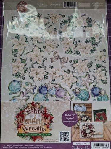 Hunkydory festive wreaths - hunkydory,