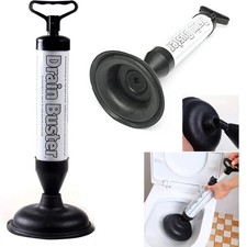 Toilet plunger drain buster - toilet,