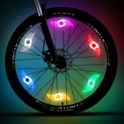 Colour bike lights - colour, bicycle