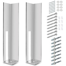 2 Pack Vinyl Fence Brackets