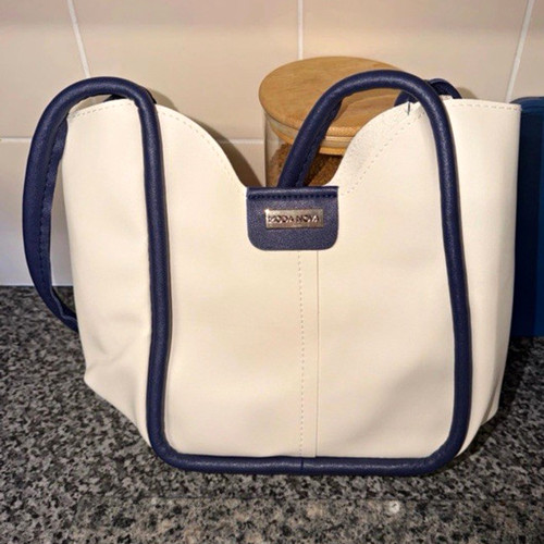 Moda nova womens white blue - nova, white/blue