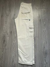 Levi’s Silvertab Cargo Trousers Beige 34W 34L Straight Leg Men's Pants