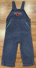 Vintage Izod Lacoste Corduroy Overalls Blue Size 24 Months