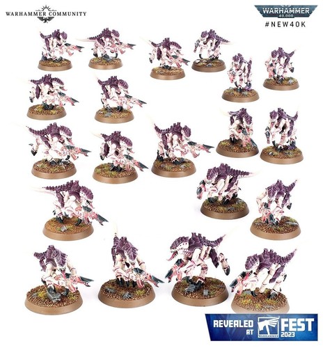 Tyranids termagants model - termagants, (model
