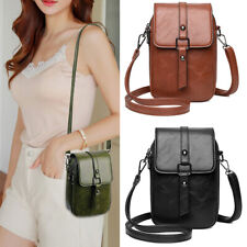 Womens Mobile Phone Shoulder CrossBody Bag Handbag Mini Purse Wallet Clutch UK