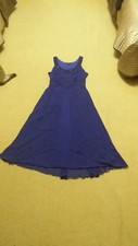 DEBENHAMS COLLECTION Womens Royal Blue Sleeveless Party dress size 16