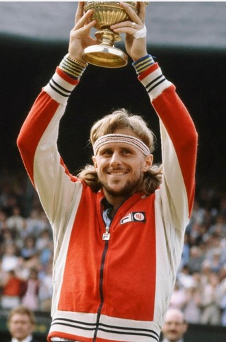 Fila red borg wimbledon - red,