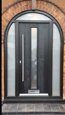 Arch composite door out black