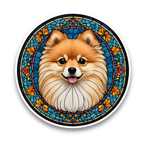Cute pomeranian dog - pomeranian,