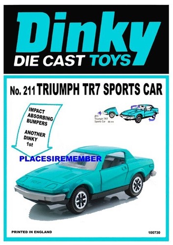 Dinky toys 211 - toys, tr7