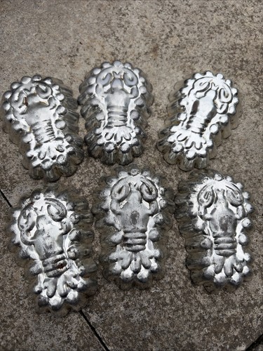 Vintage set fish - 6, lobster