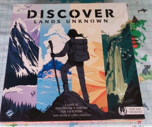 Discover lands unknown - discover,