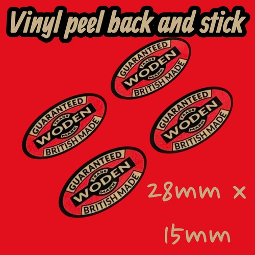 Woden vinyl stickers decal - 4,