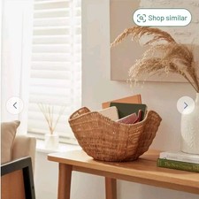 Habitat rattan wave storage - habitat,