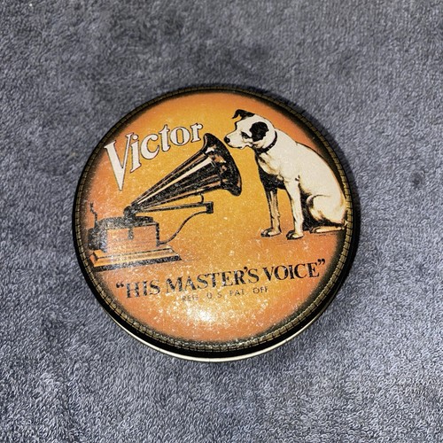 Gramophone phonograph tin - phonograph, rca