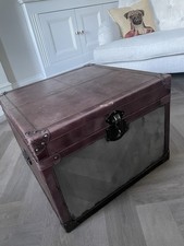 Timothy Oulton inspired trunk/ blanket box