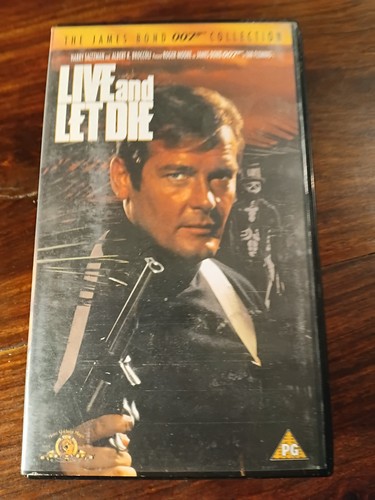 Vintage vhs james bond - vhs, 007